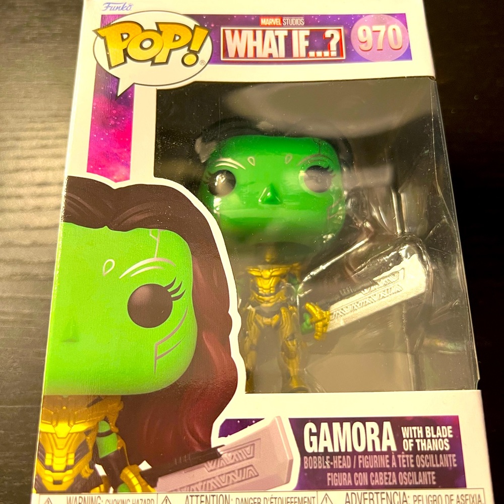 PoP Funko Gamora With Blade of Thanos